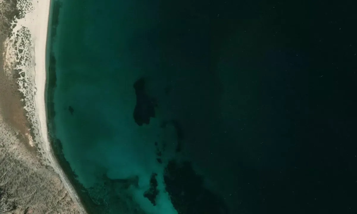 Satelite image of Ensenada El Alacran