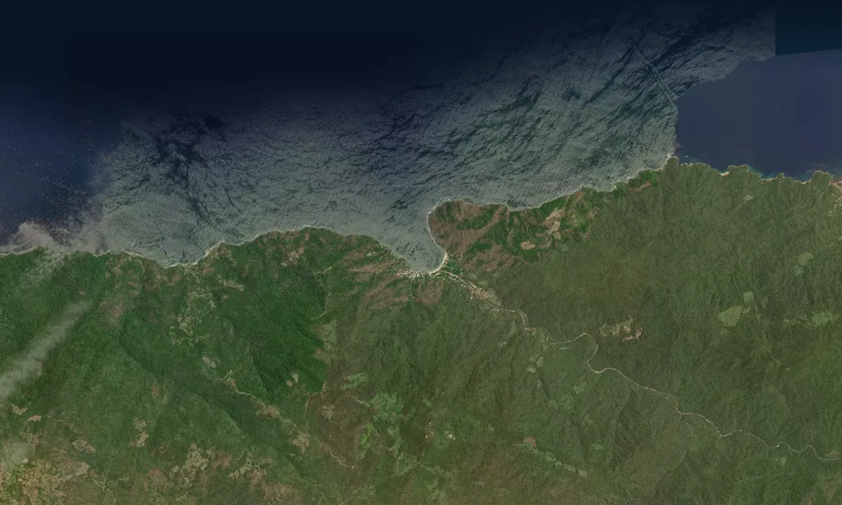 Flyfoto av Ensenada Yelapa