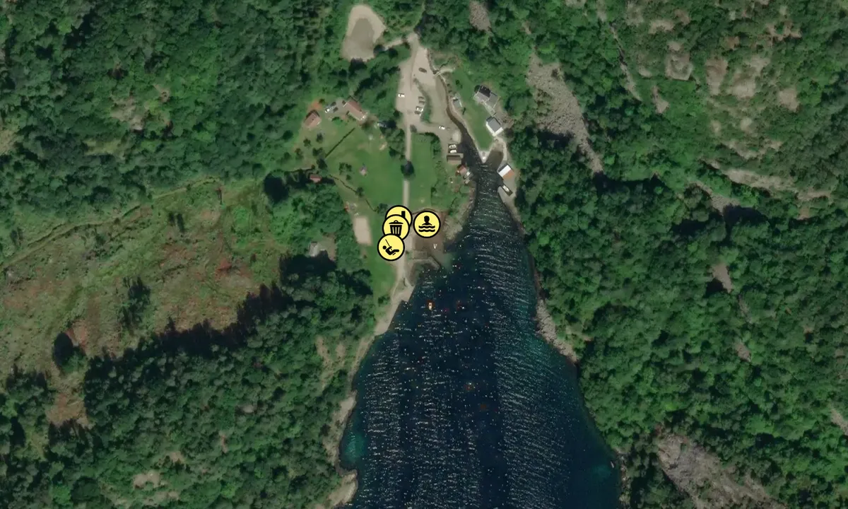 Satelite image of Epledalen