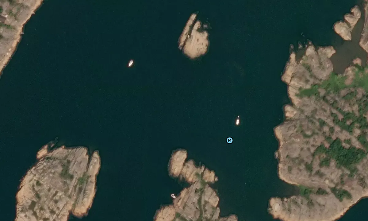 Satelite image of Epleholmen bøye