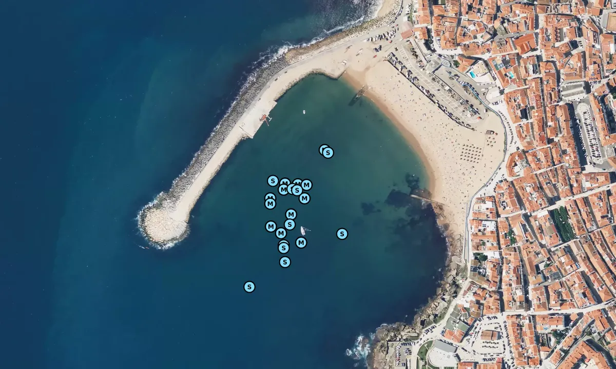 Satelite image of Ericeira