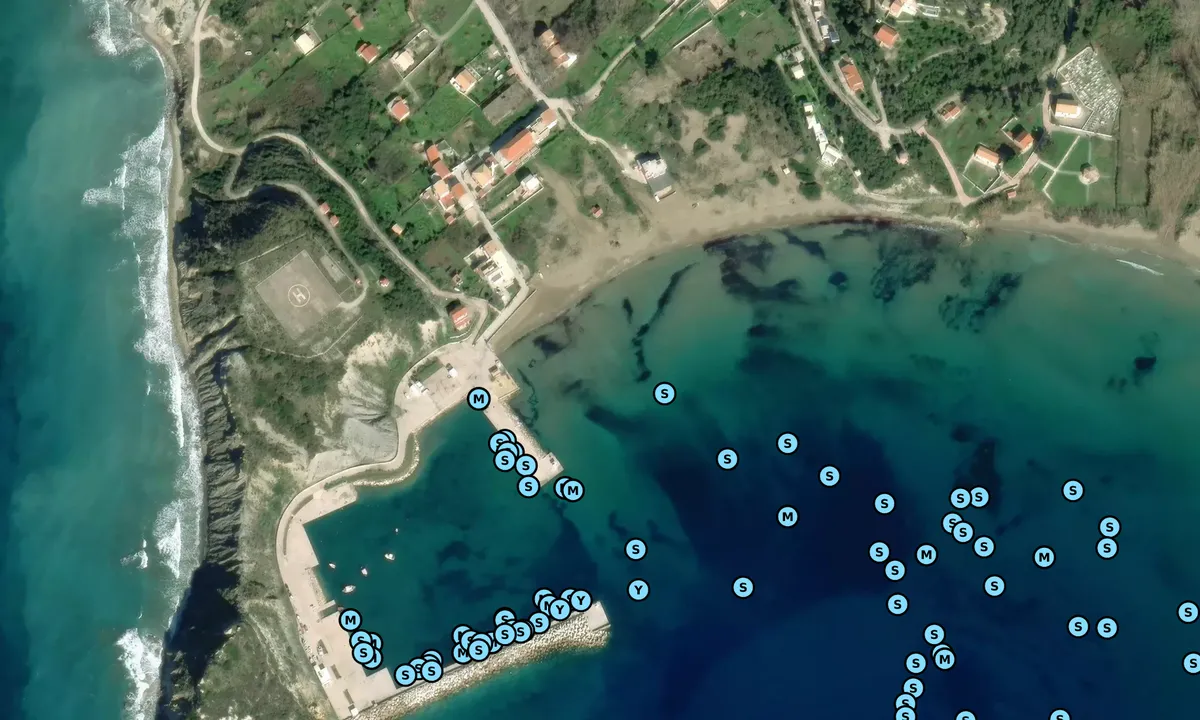 Satelite image of Erikoussa South