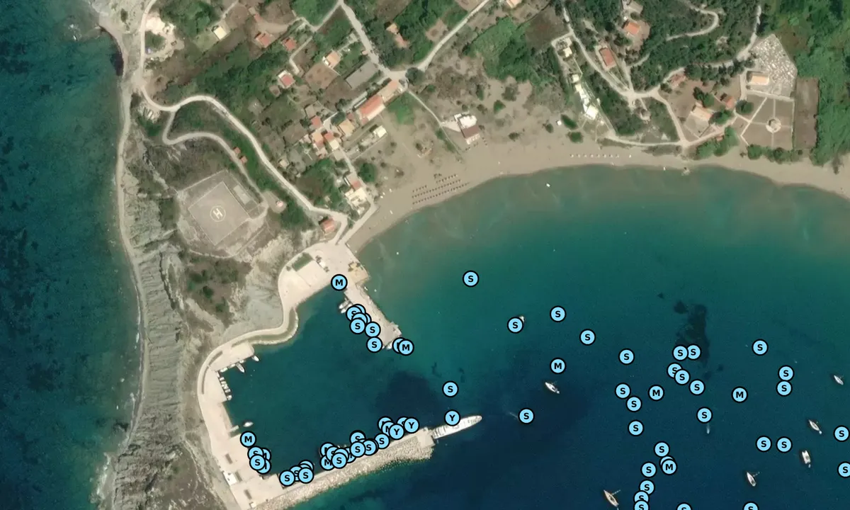Satelite image of Erikoussa South