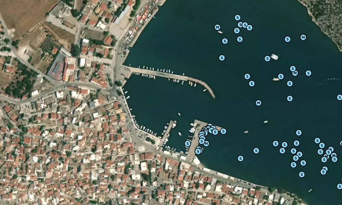 Satelite image of Ermionis