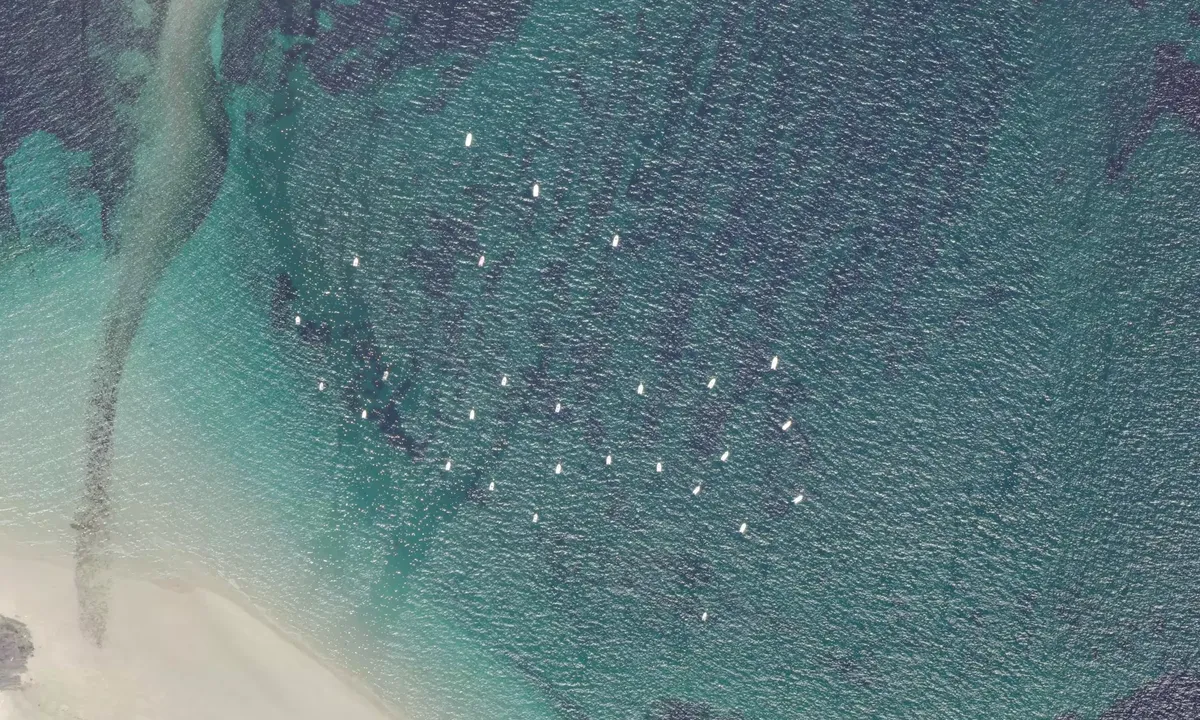 Satelite image of Erquy - Plage Saint-Michel