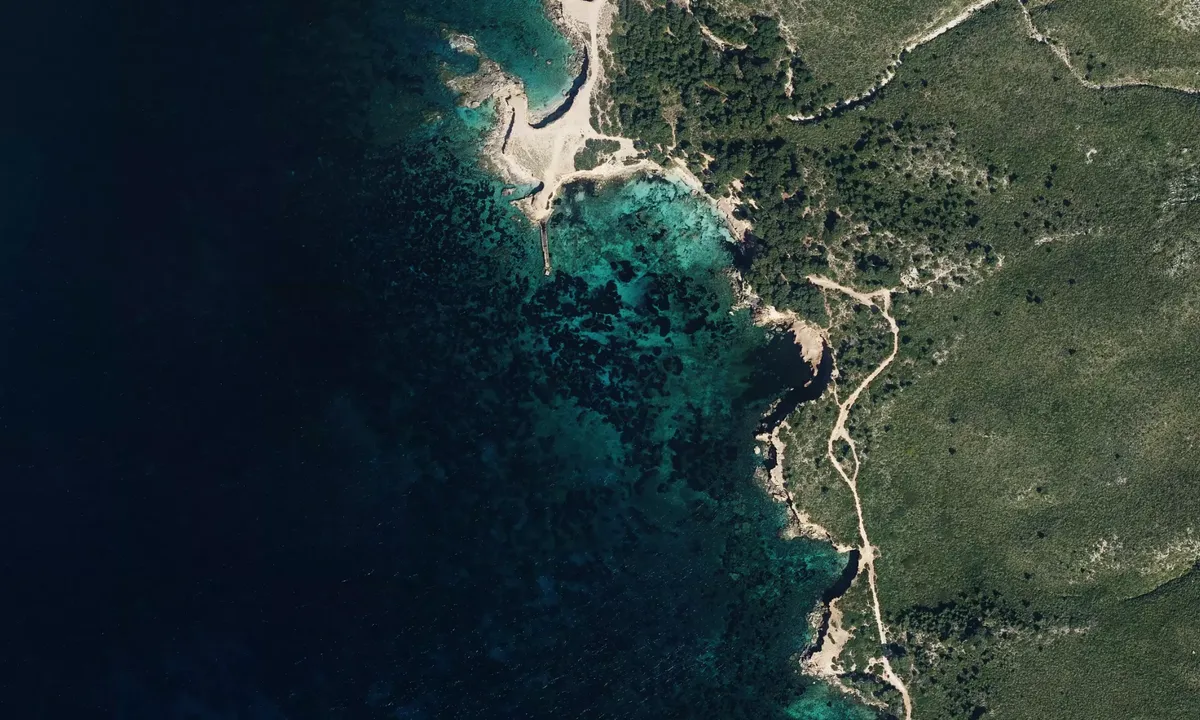 Flyfoto av Es Caló