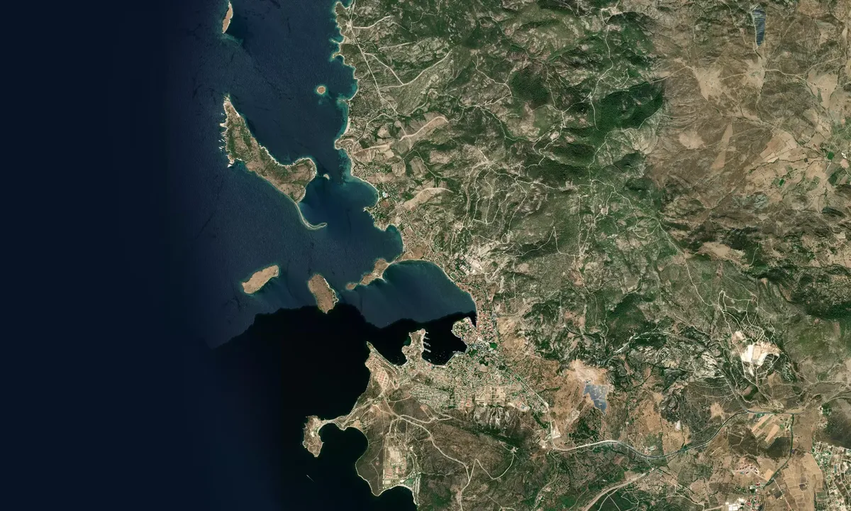 Flyfoto av Eskifoca North