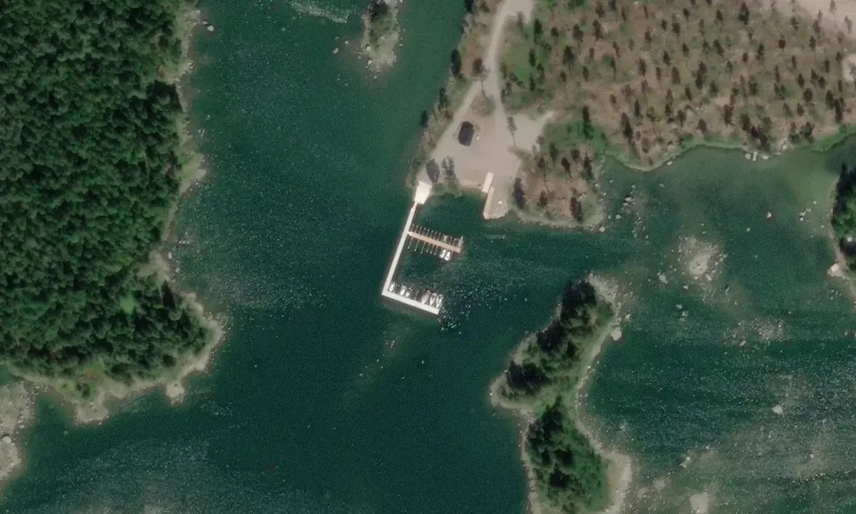 Satelite image of Eskö Hamn