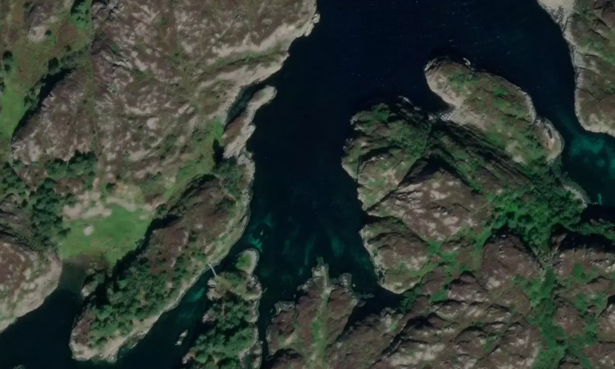 Flyfoto av Espevær, Nordrevågen