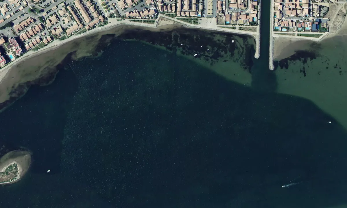 Flyfoto av Etang du Grazel
