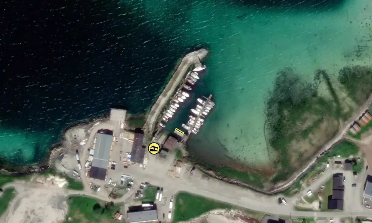 Satelite image of Evenskjær