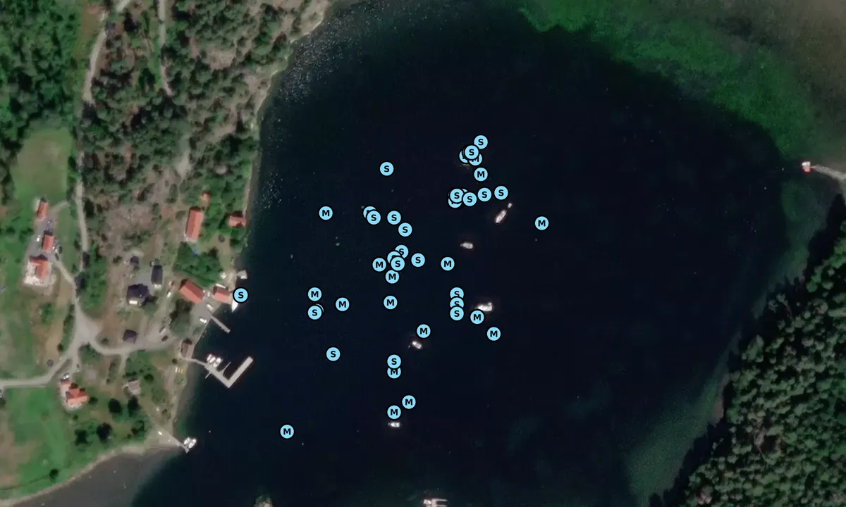 Satelite image of Evjesund