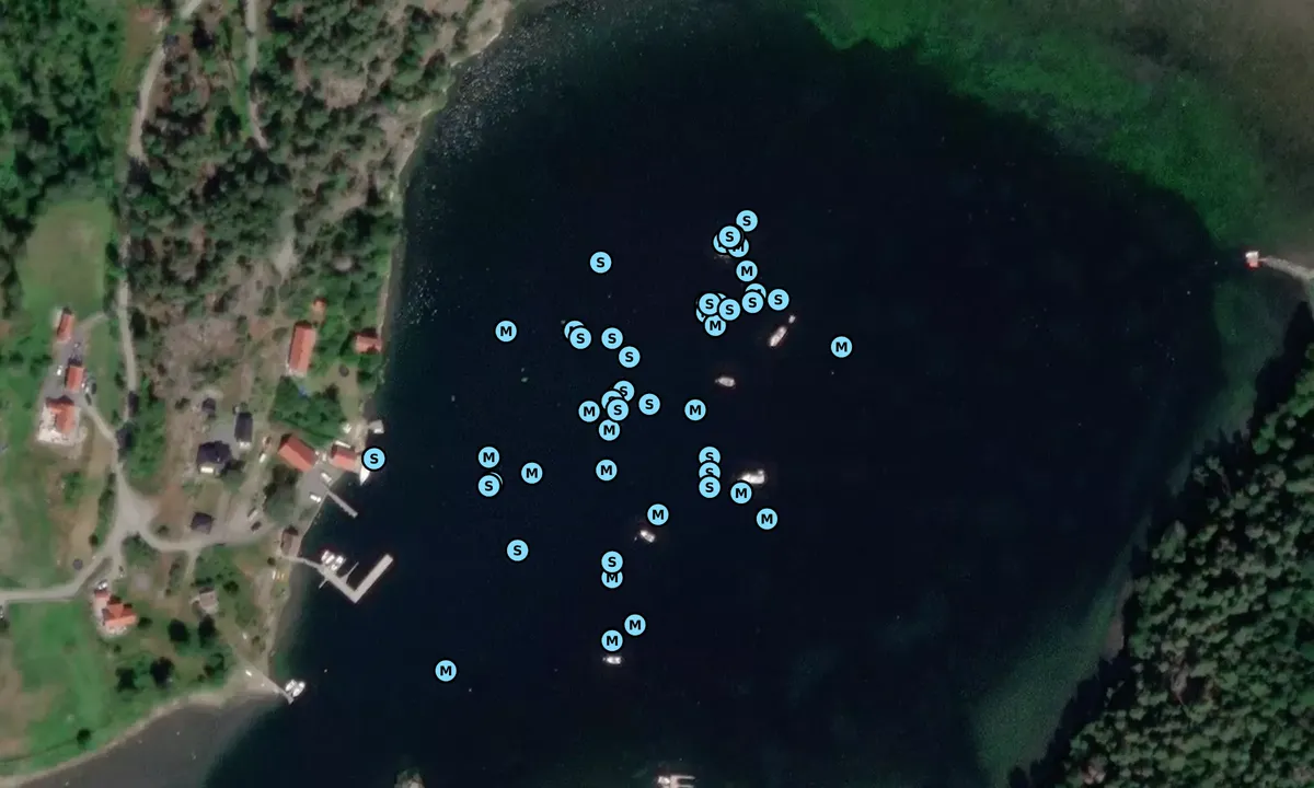 Satelite image of Evjesund