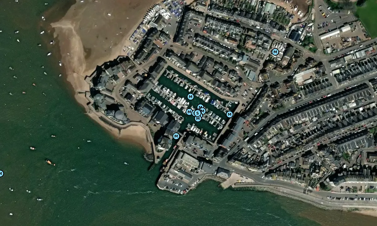 Flyfoto av Exmouth Marina - Devon