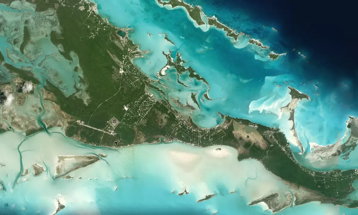 Flyfoto av Exuma Boatyard