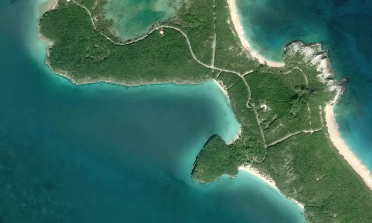 Flyfoto av Exuma Island