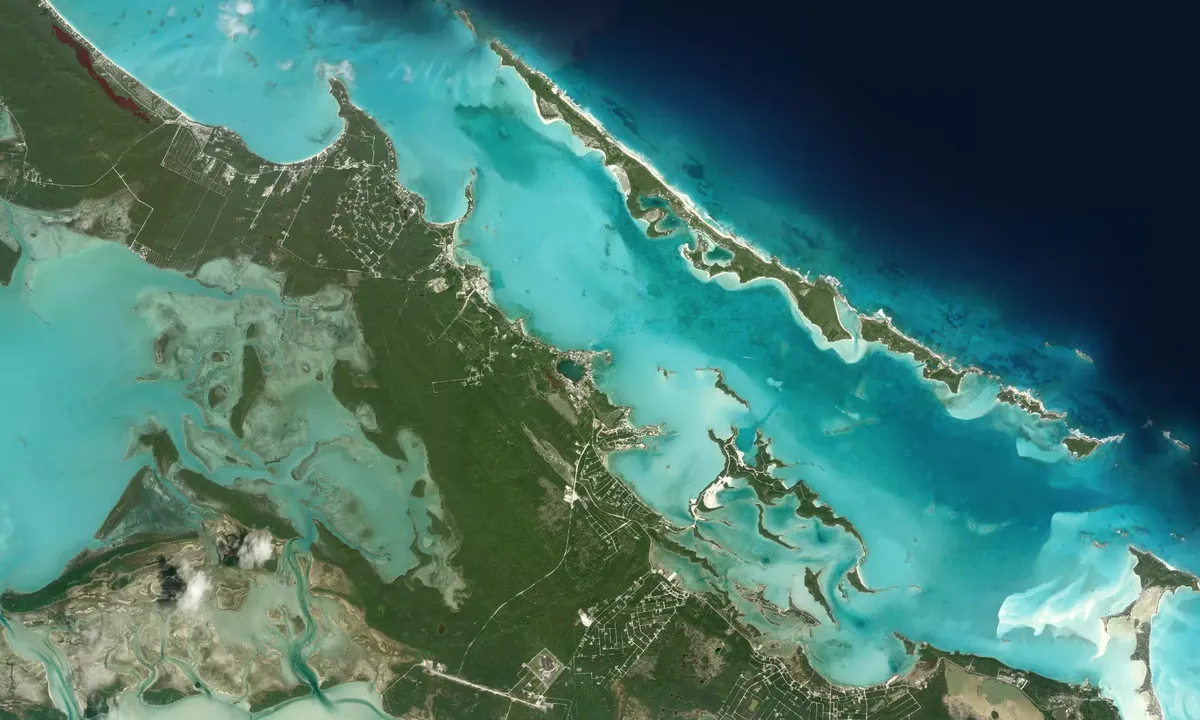 Flyfoto av Exuma Yacht Club