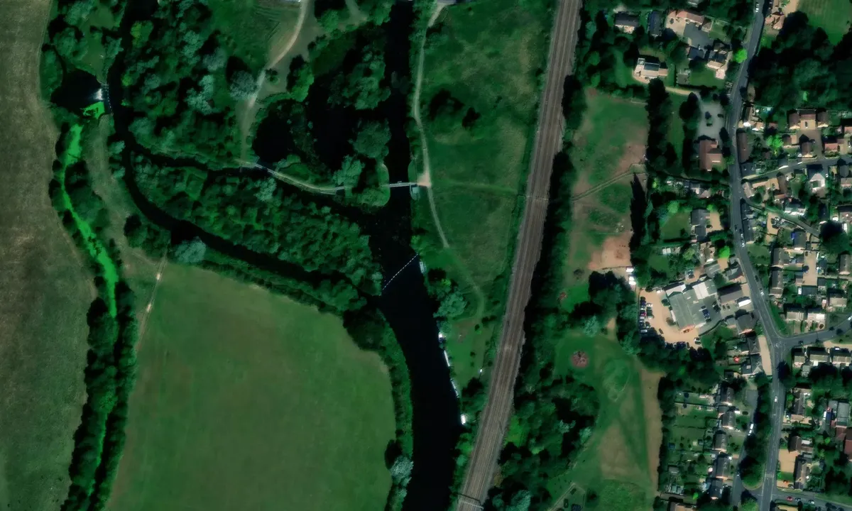 Satelite image of Eynesbury