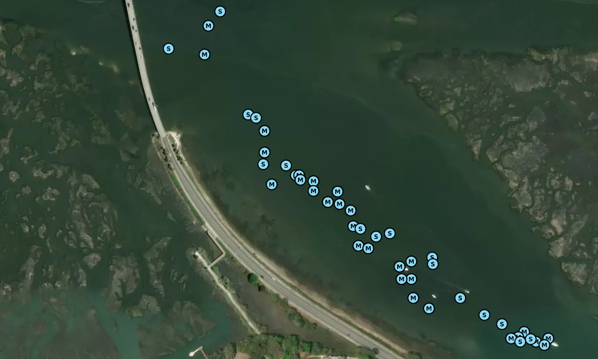 Satelite image of Factory Creek - 1