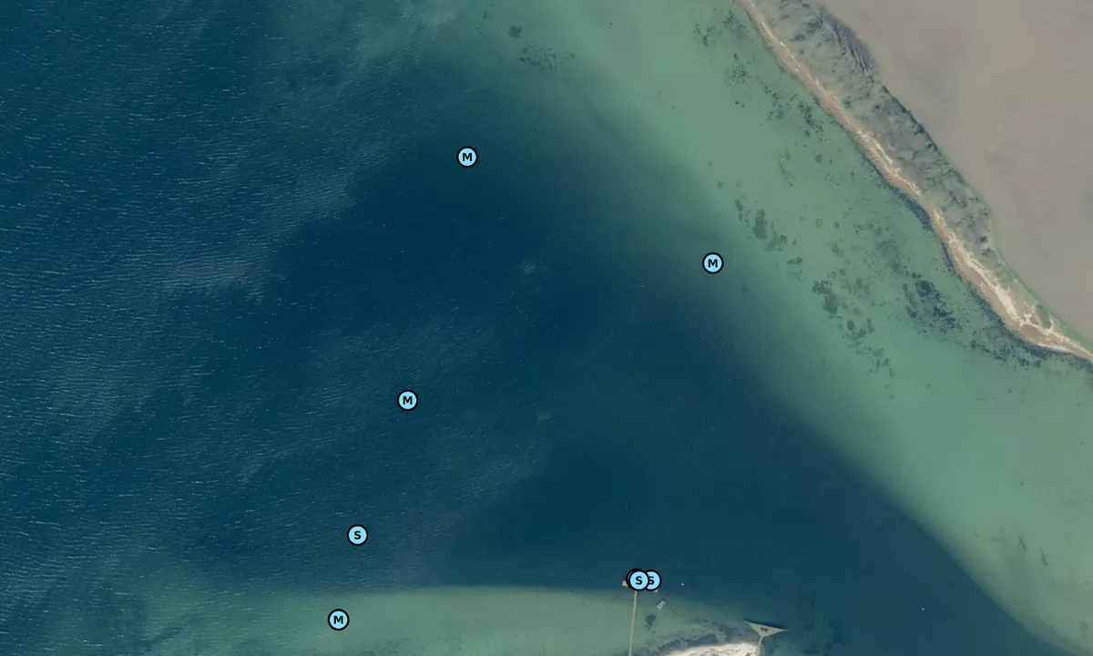Flyfoto av Fænø - Gamborg Fjord