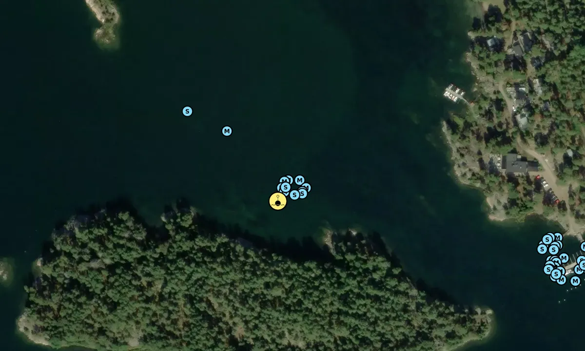 Satelite image of Fagerö - SXK Sörmland bouy