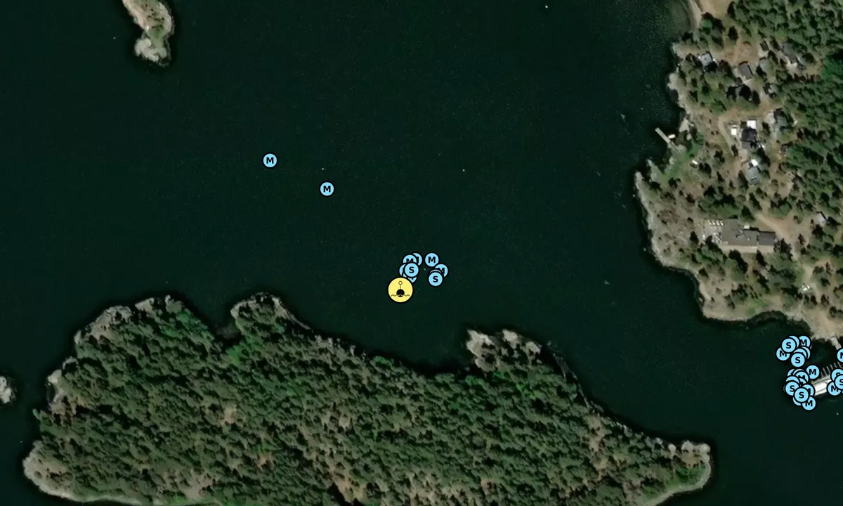 Satelite image of Fagerö - SXK Sörmland bouy