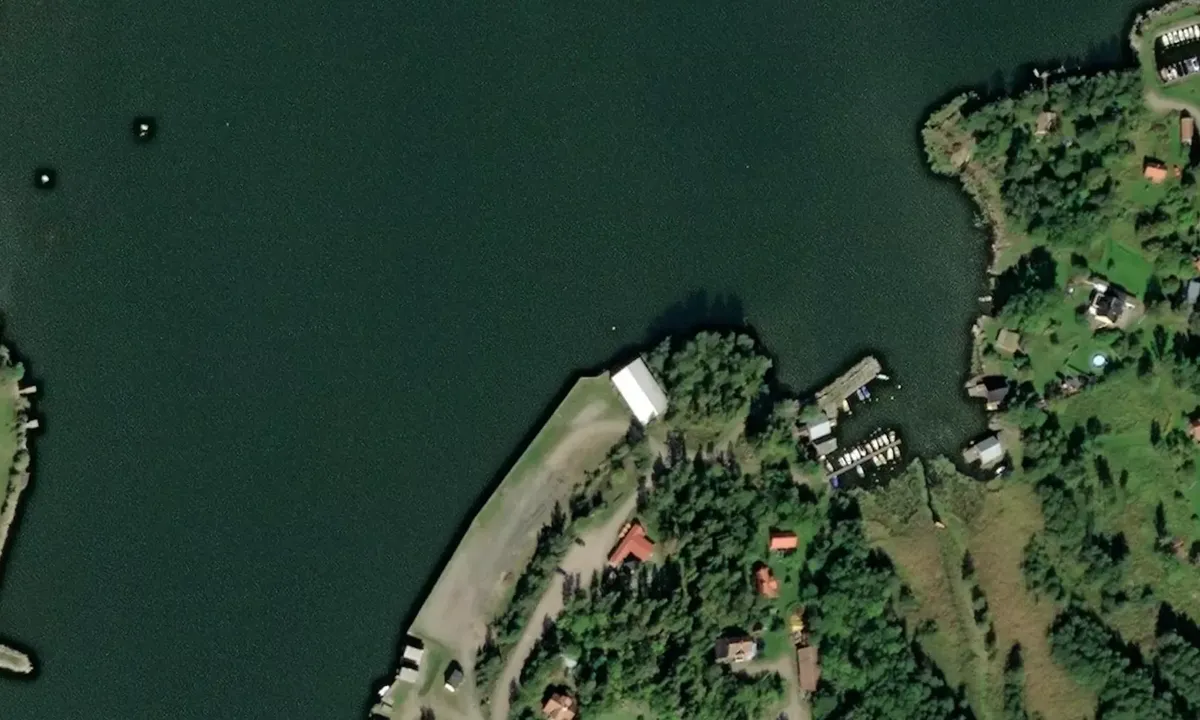 Flyfoto av Fagerviken 