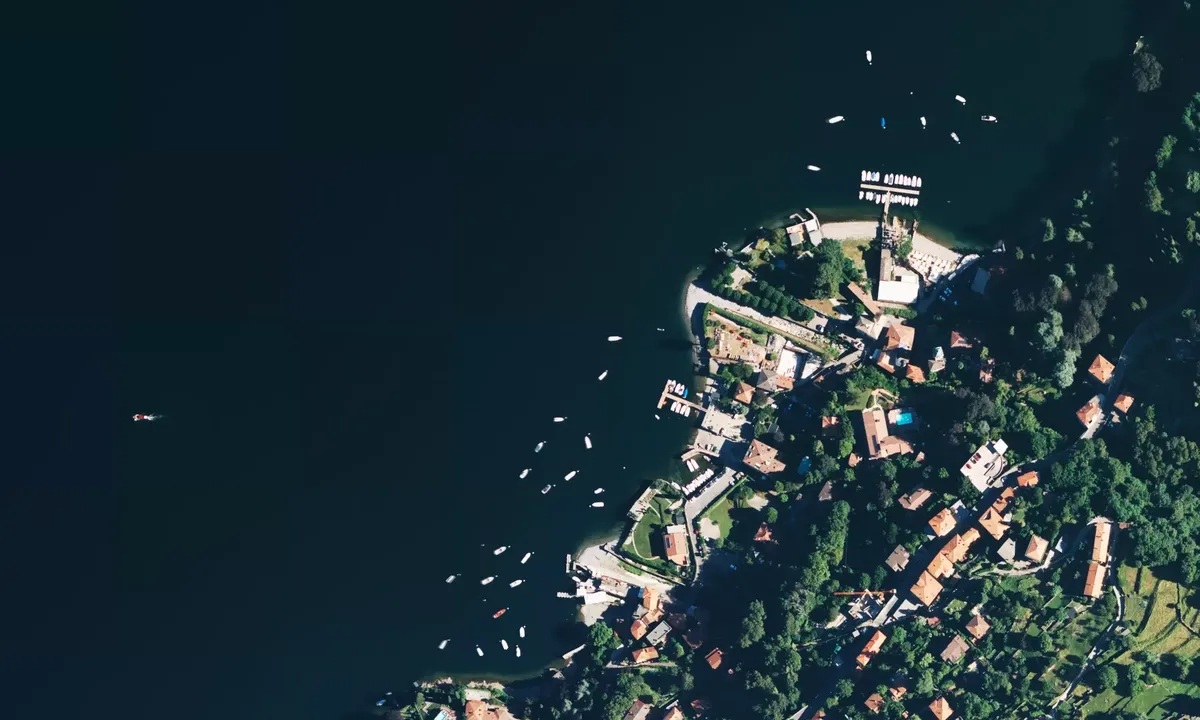 Satelite image of Faggeto Lario
