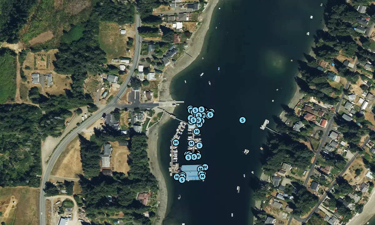 Satelite image of Fair Harbor Marina