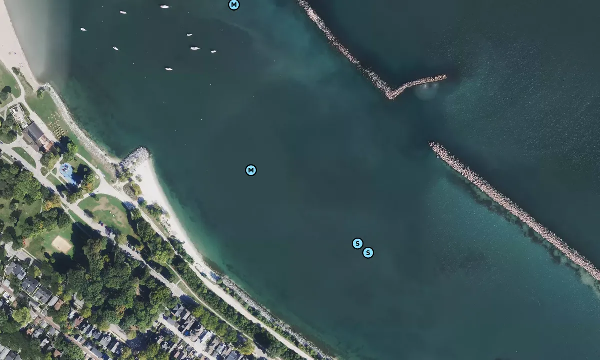 Satelite image of Fair Weather Gap