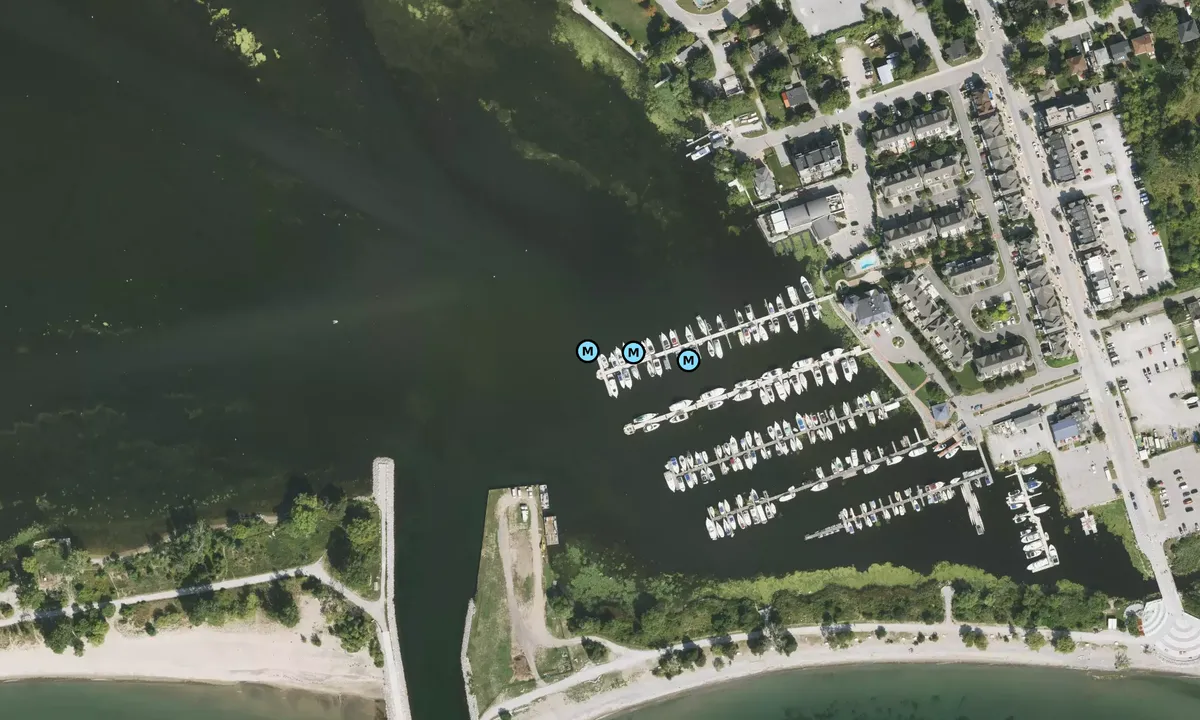 Satelite image of Fairport Yacht Club