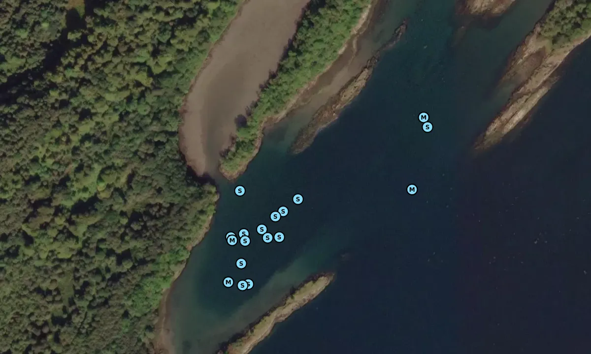 Satelite image of Fairy Isle