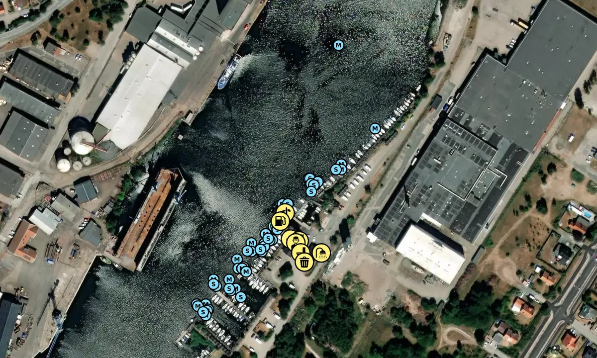 Satelite image of Falkenberg