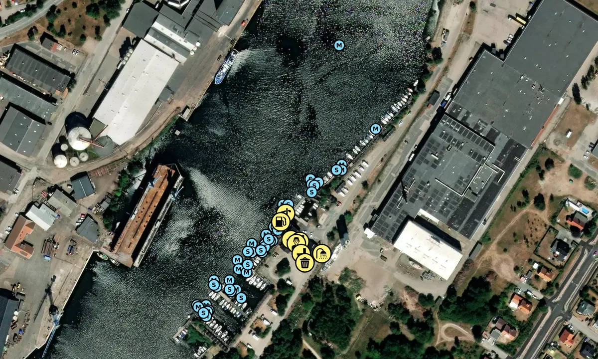 Satelite image of Falkenberg