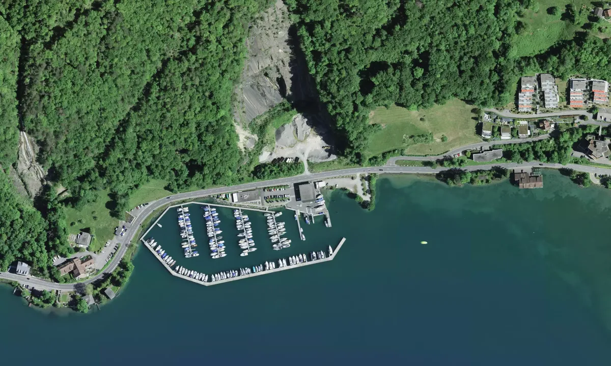 Flyfoto av Fallenbach Werft AG