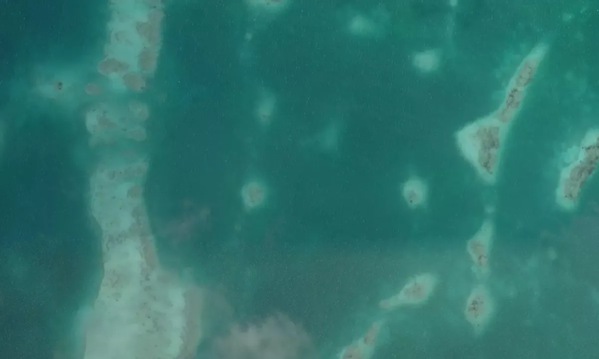 Satelite image of Fanning Attoll