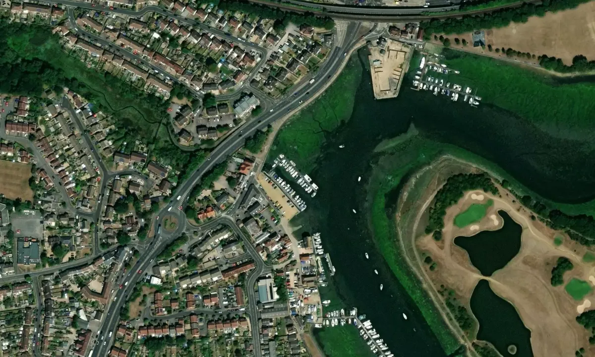 Flyfoto av Fareham Marina Ltd