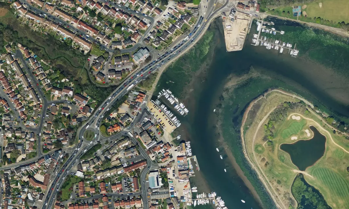 Satelite image of Fareham Marina Ltd