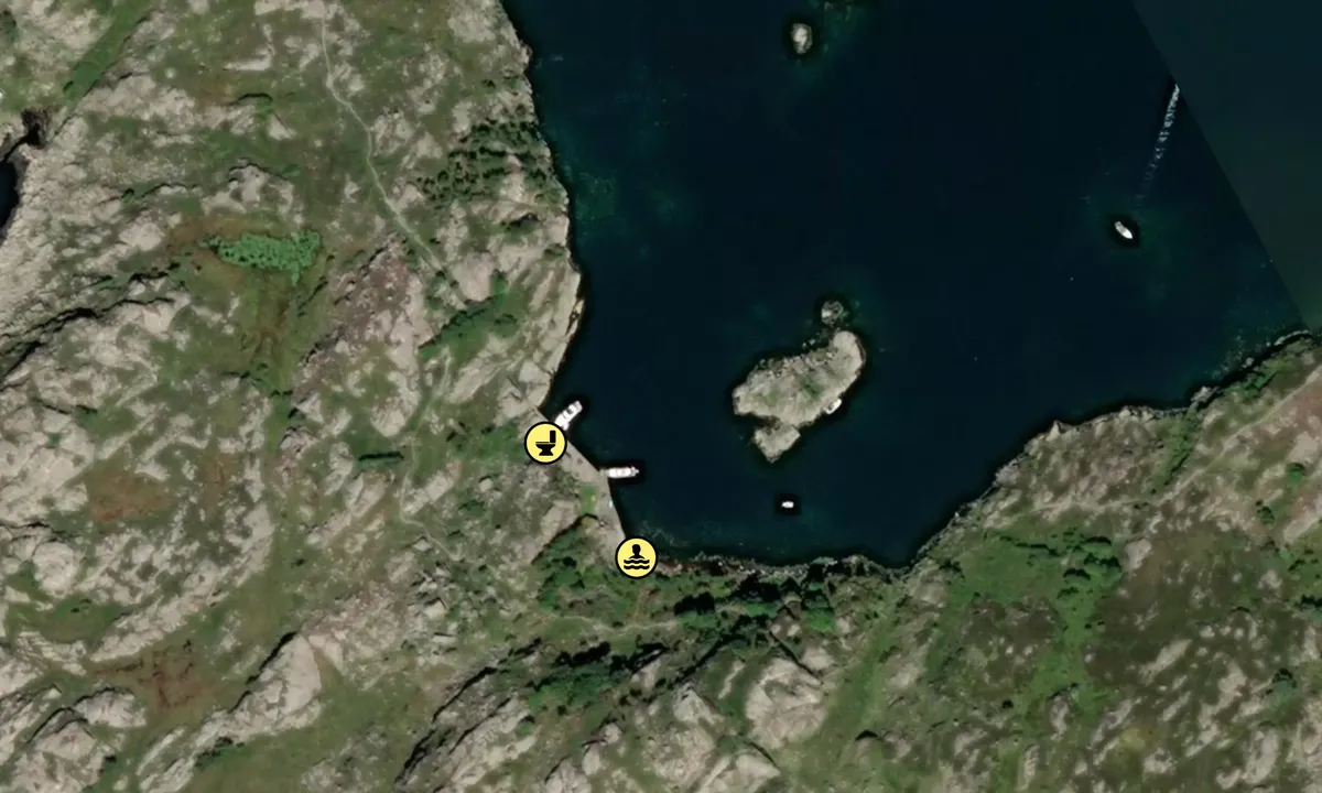 Satelite image of Farestadkilen