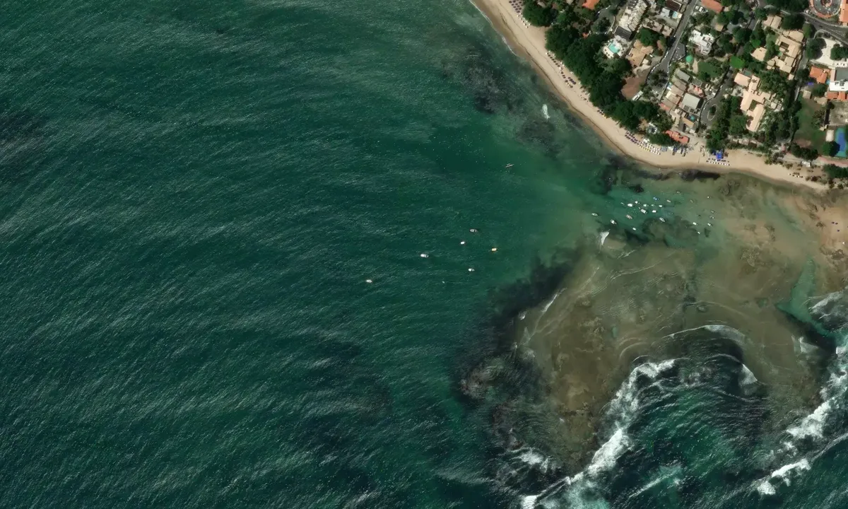 Satelite image of Farol de Itapua