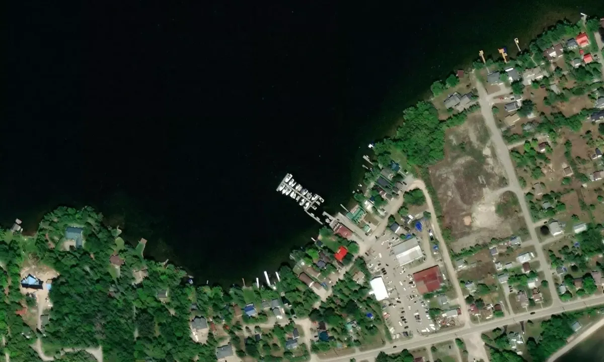 Satelite image of Fenelon Falls Marina