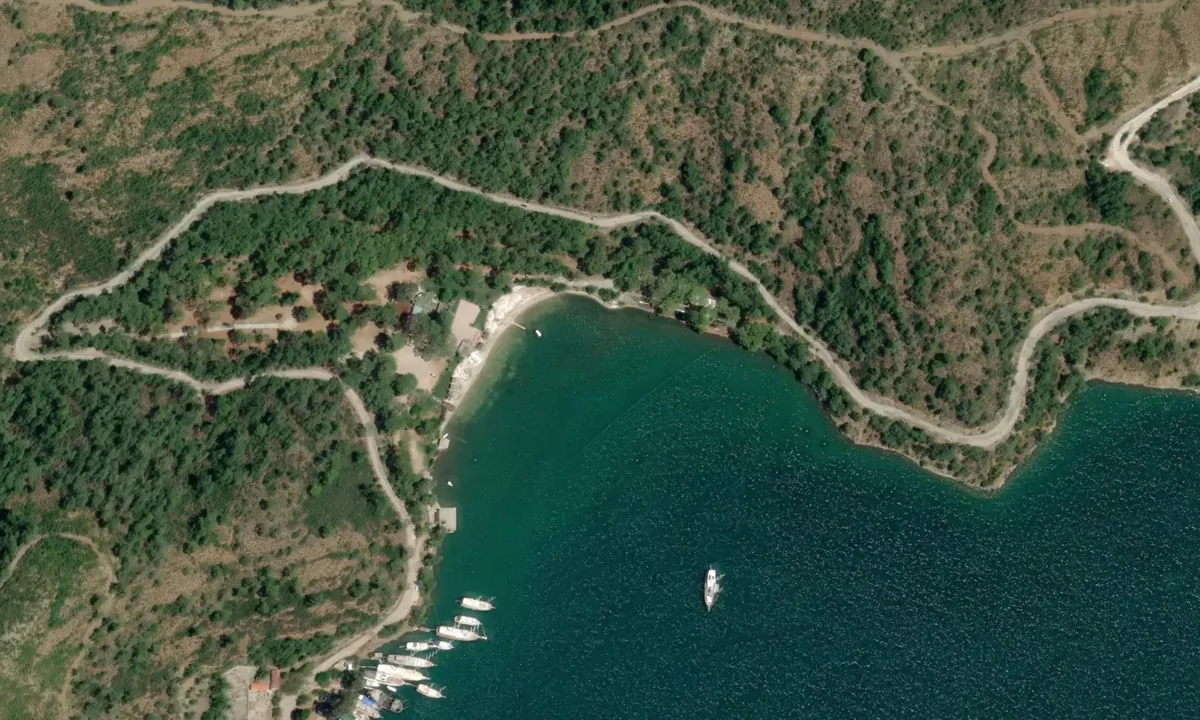 Flyfoto av Fethiye Bay