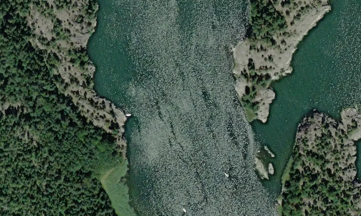 Satelite image of Fifång Fladen