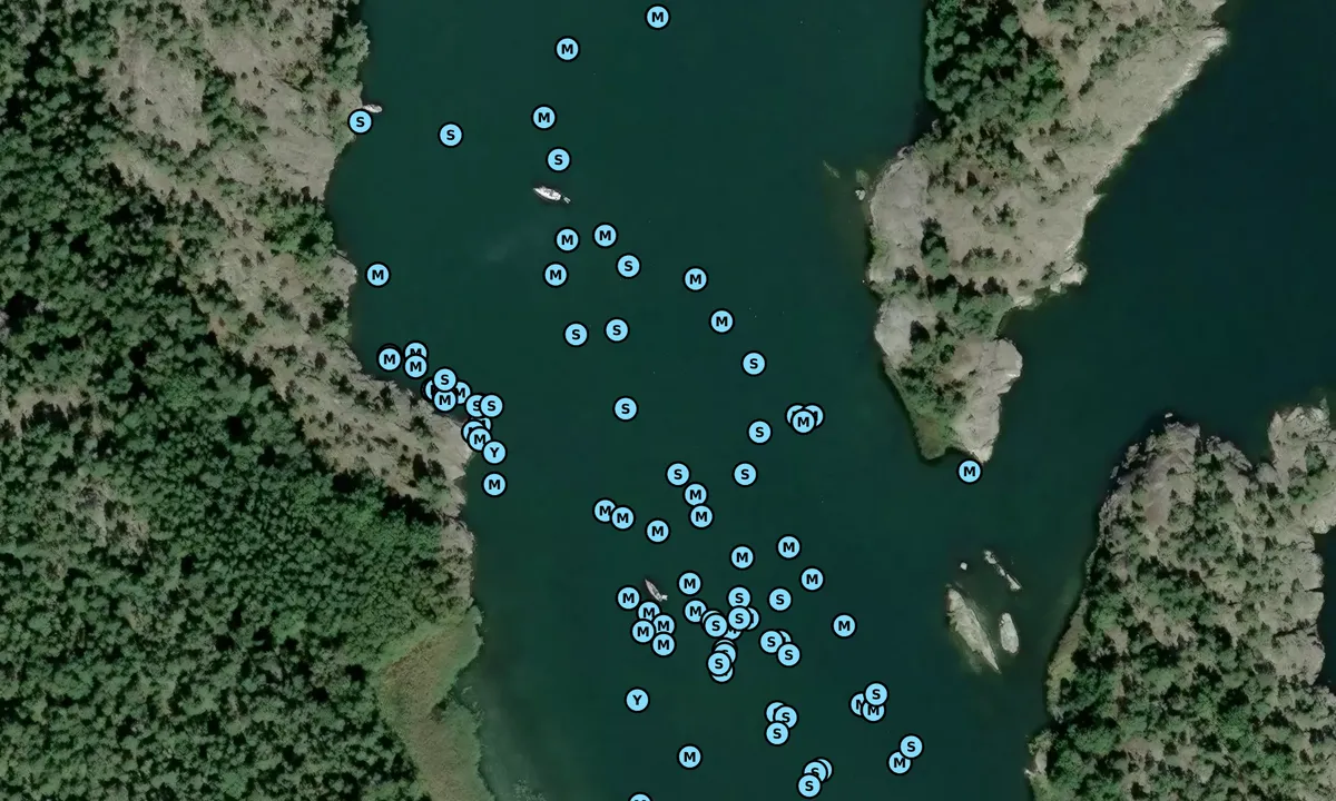 Satelite image of Fifång Fladen