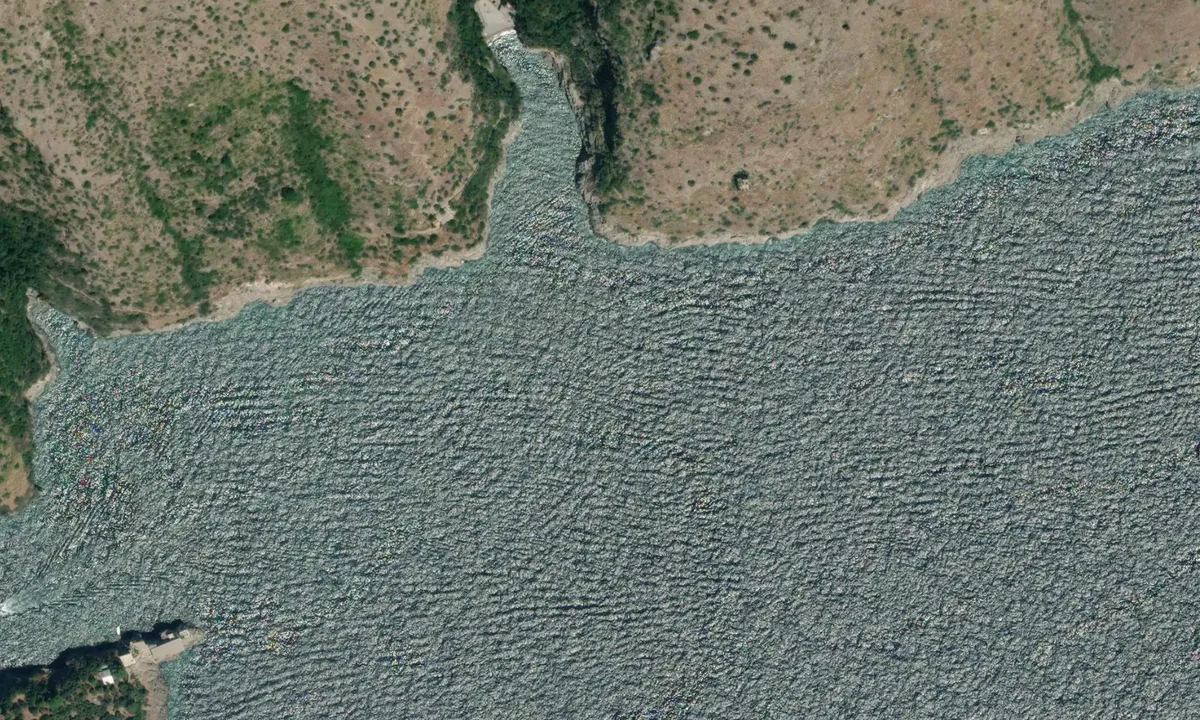 Flyfoto av Fiordo di Crapolla