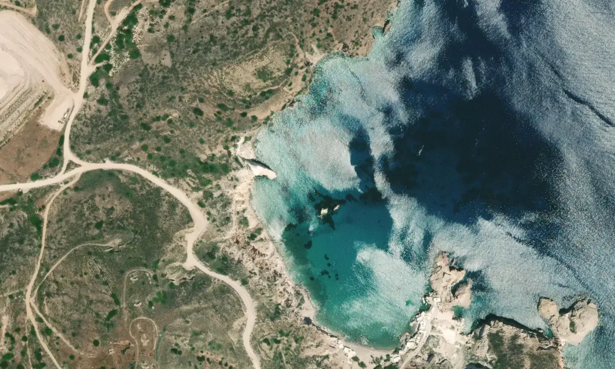 Flyfoto av Firopotamos