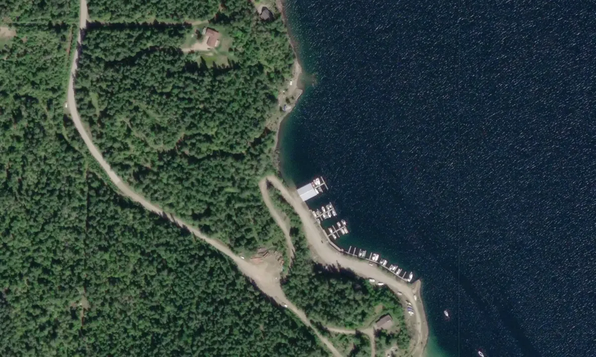 Flyfoto av Fish Hawk Bay Marina