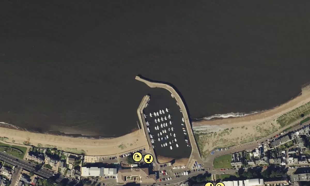 Satelite image of Fisherrow Harbour