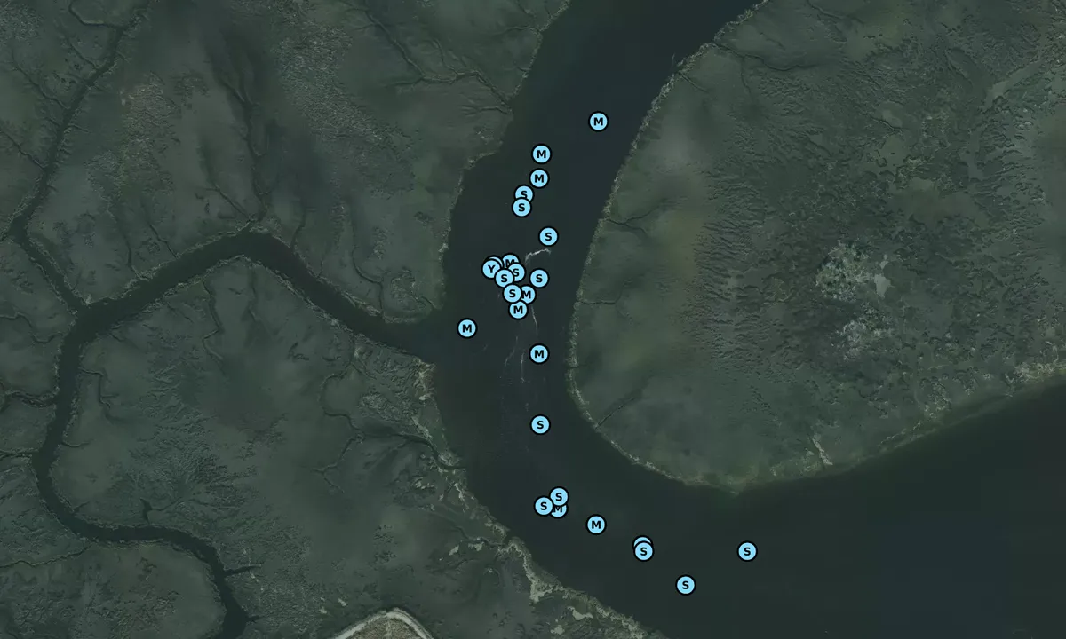 Satelite image of Fishing Creek