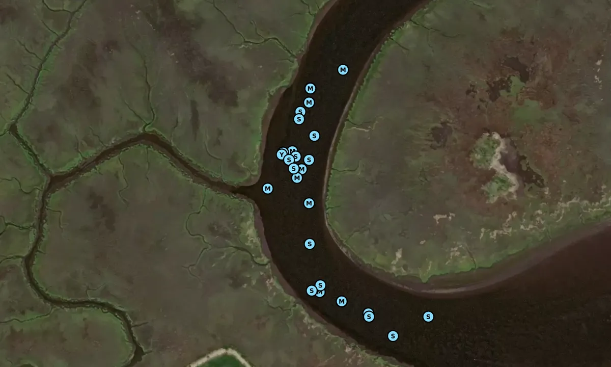 Satelite image of Fishing Creek